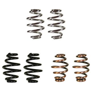 Motorcycle Solo Seat Springs 3" Barrel Coil Style Pair | Twisted Choppers