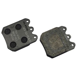 Brake Pads For Wilwood 2 Piston Custom Rear Brake Caliper Kit | Twisted Choppers