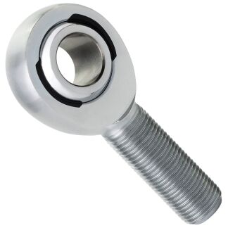 Male Chromoly Rod End - Hard Chrome - Heavy-Duty Heim Joint | Twisted Choppers