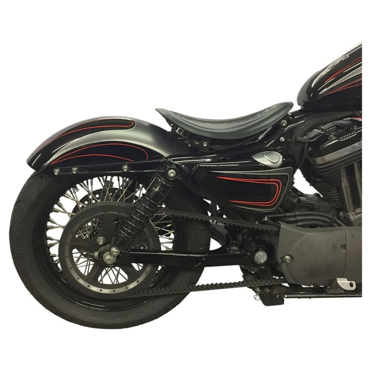 Rear Fender Kit For 2004-2016 Xl Sportster | Twisted Choppers