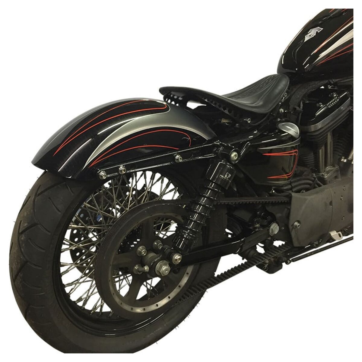 Rear Fender Kit For 2004-2016 Xl Sportster | Twisted Choppers