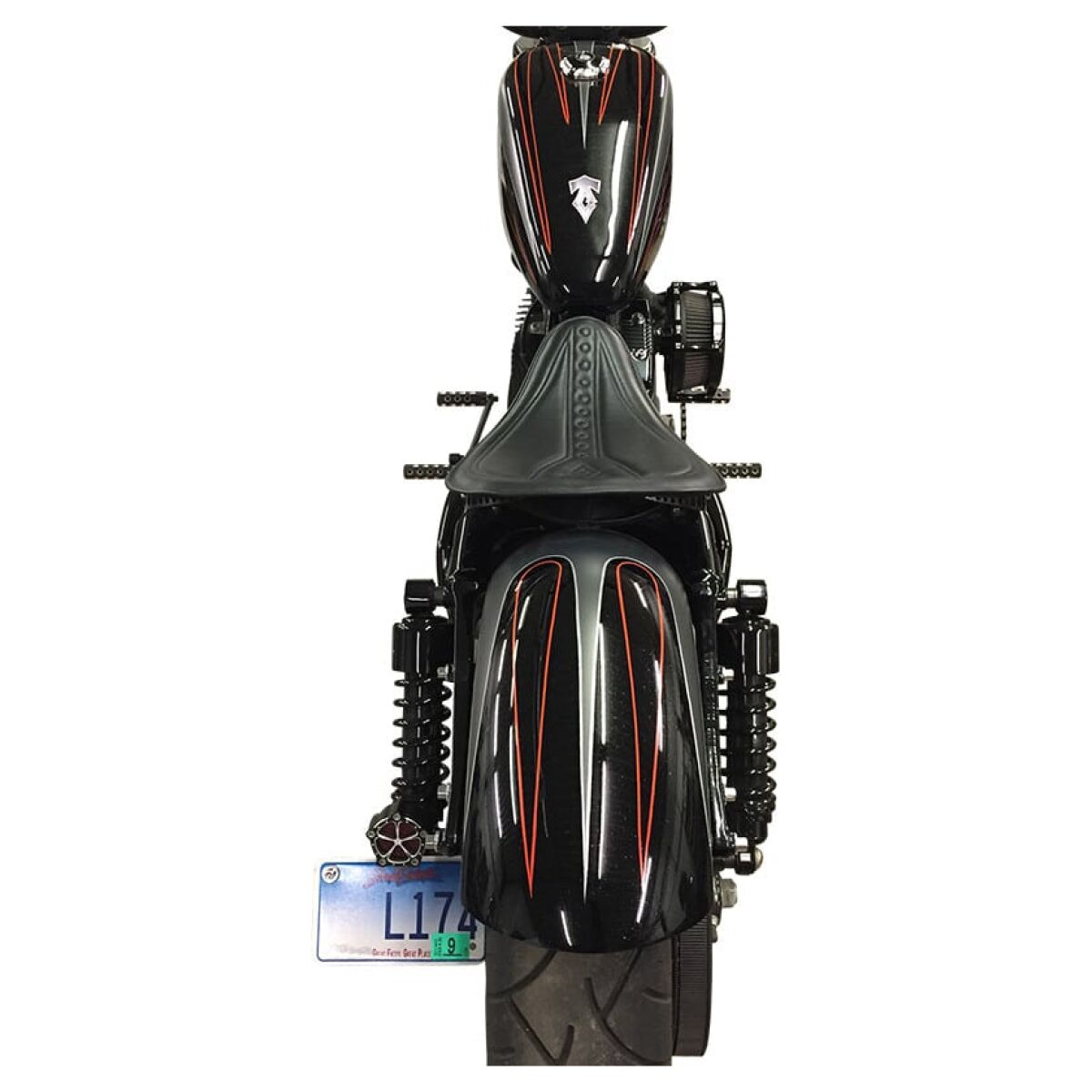 Rear Fender Kit For 2004-2016 Xl Sportster | Twisted Choppers